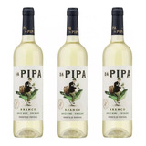 Vinho Português Branco Da Pipa 750ml Kit 3 Unidades