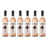 Vinho Português Rosé Da Pipa 750ml- Kit 06 Un