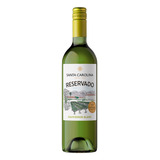 Vinho Sauvignon Blanc Santa Carolina Reservado Adega Viña Santa Carolina 750 Ml Em Um Estojo De Vidro