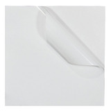 Vinil Adesivo A4 110g Brilhante Branco Jato De Tinta 50 Fls