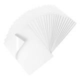 Vinil Adesivo Branco A4 Prova Dágua 20 Folhas P/ Jato Tinta