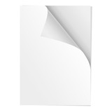 Vinil Adesivo Branco Brilhante A4 100 Folhas Prova D'agua