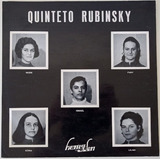 Vinil Lp Disco Quinteto Rubinsky Erudita Campinas Sônia