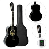 Viola Caipira Elétrica Giannini Brilhante Vs-14 Com Capa