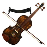 Viola De Arco Rolim 43cm Envelhecido Alto Brilho + Brindes