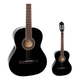 Violão Acústico Giannini Aço Gs-15 Preto Iniciante Estudo