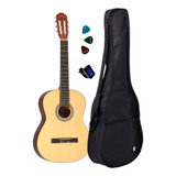 Violão By Strinberg Class Cl100 Natural Nylon +capa+afinador