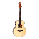 Violão Crafter Baby Hm100e Aço Traveler Equalizador Pl-t Nv