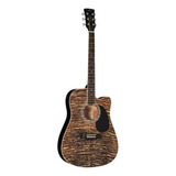 Violão Electroacústico Vogga Vck 370 Tilia Mahogany Flamed