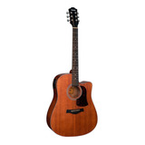 Violão Elétrico Acústico Shelby Cutway Mahogany Aço Sgd 195c