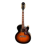 Violão Elétrico EpiPhone Ej-200 Sce Jumbo Vintage Sunburst