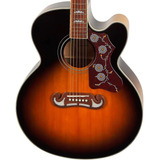 Violão Elétrico EpiPhone Ej-200 Sce Studio Vintage Sunburst