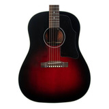 Violão Elétrico EpiPhone J-45 Slash Vermillion Burst C/ Case
