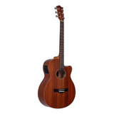 Violão Elétrico Tagima Display Digital Dallas Mahogany Aço