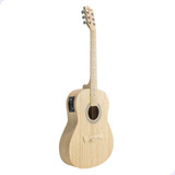 Violao Eletrico Tagima Naturale Eq Memphis Series Aço Bambu