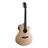 Violão Eletroacústica Tagima Tw-29 Eq Para Destros Natural Satin
