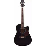 Violão Eletroacústico Tagima Memphis Md-18 Preto Aço 21t