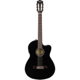 Violao Fender Cn140 Sce Thinline Cutaway Black 0970264306