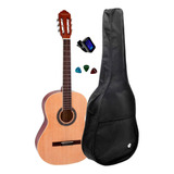 Violão Giannini Gn-15 Nylon Acústico + Capa +afinador Gn15 N