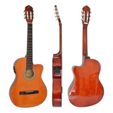 Violão Giannini Start Flat Elétrico Nylon Com Afinador