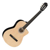 Violão Nylon Elétrico Clássico Cutway Natural Vogga Vce310st