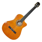 Violão Nylon Elétrico Myth Clássico 39 Com Cutway Brilho