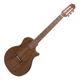Violão Nylon Giannini Elétrico Flat Stage Sucupira Natural