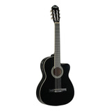 Violão Nylon Preto Eletrico Tagima Memphis Ac 60 Bk Black