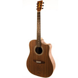 Violão Rozini Rx315at-ct P.brasil Folk 6c Cutway Ativo Louro