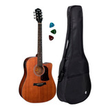 Violão Shelby Folk Elétrico Sgd195c Stnt + Capa Reforçada