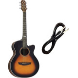 Violão Strinberg Sa200 Aço Elétrico Sunburst