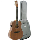 Violão Strinberg Sd301hcr Galaxy Folk Aço Elétrico Fosco