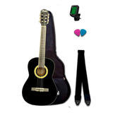 Violão Tagima Ac-34 Bk Com Correia + Afinador Std