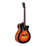 Violão Tagima Tw-29 Eq Eletroacustico Destros Sunburst Satin