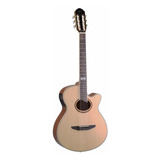 Violão Tagima Vegas Elétrico Cordas De Náilon Natural+capa