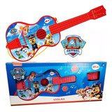 Violão Violãozinho Infantil Patrulha Canina Grande 52cm Elka