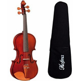Violino 1/2 Hofma By Eagle Hve221 Completo Case Arco Breu
