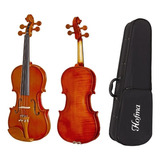Violino 1/2 Hofma Hve221 Arco Crina Animal Case Ajustado