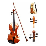 Violino 3/4 Dominante Estudante Completo Afinador Estante 