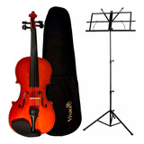 Violino 3/4 Vivace Mozart Mo34 Case