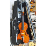 Violino 4/4 Profissional Tampo Maciço Lat/fundo Maciço Maple