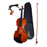 Violino 4/4 Zelmer Natural Envernizado Zlm