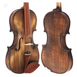 Violino Canhoto 4/4 Rolim Profissional Envelhecido Fosco