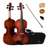 Violino Eagle 4/4 Envelhecido Ve244 +