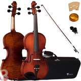 Violino Eagle 4/4 Profissional Completo Ve244 C/ Estojo Arco