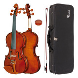 Violino Eagle 4/4 Ve441 + Case, Breu E Arco Promoção!