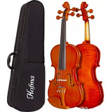 Violino Hofma Hve 241 4/4 Estudante + Estojo + Arco + Breu