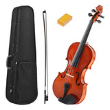 Violino Madeira Crina Animal Case Marinos 4/4 Mv-44 Canhoto