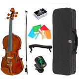 Violino Tipo Eagle 441 Marinos 4/4 Espaleira Afinador Cordas