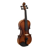 Violino Vogga Von118n Profissional Completo 1/8 Tampo Spruce Cor Outro